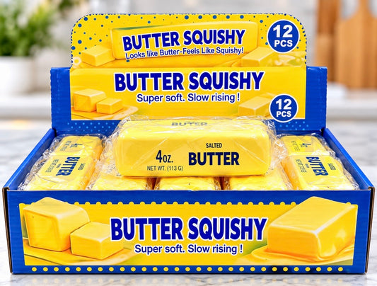 Butter Squishy – Super Soft Slow-Rising Butter Stick Sensory Fidget Toy