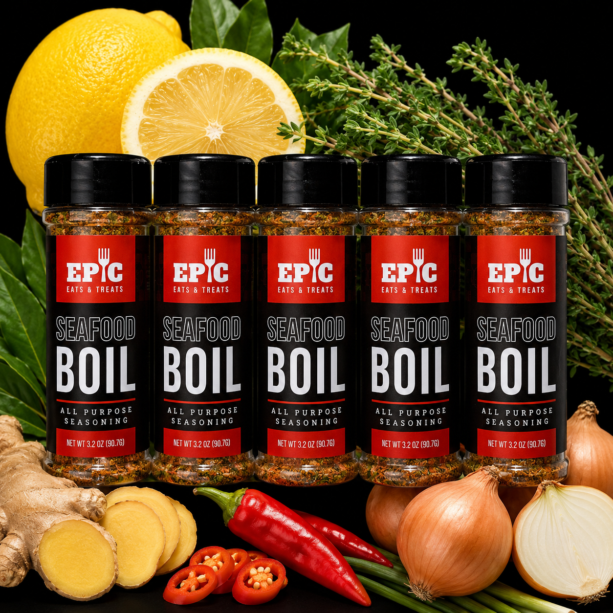 SEAFOOD BOIL SEASONING - 5PACK BUNDLE & SAVE