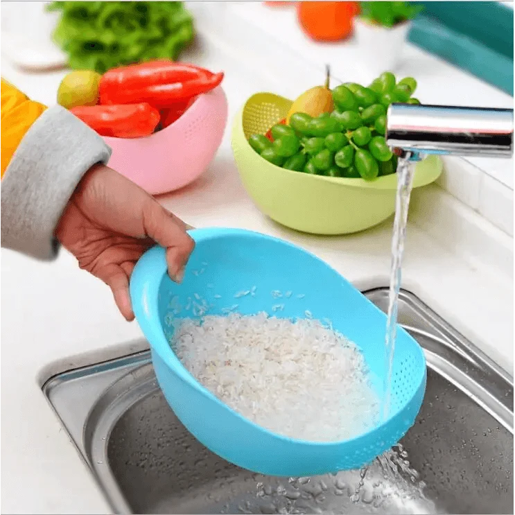 EPIC Kitchen 2-Piece Rice & Produce Rinse Strainer