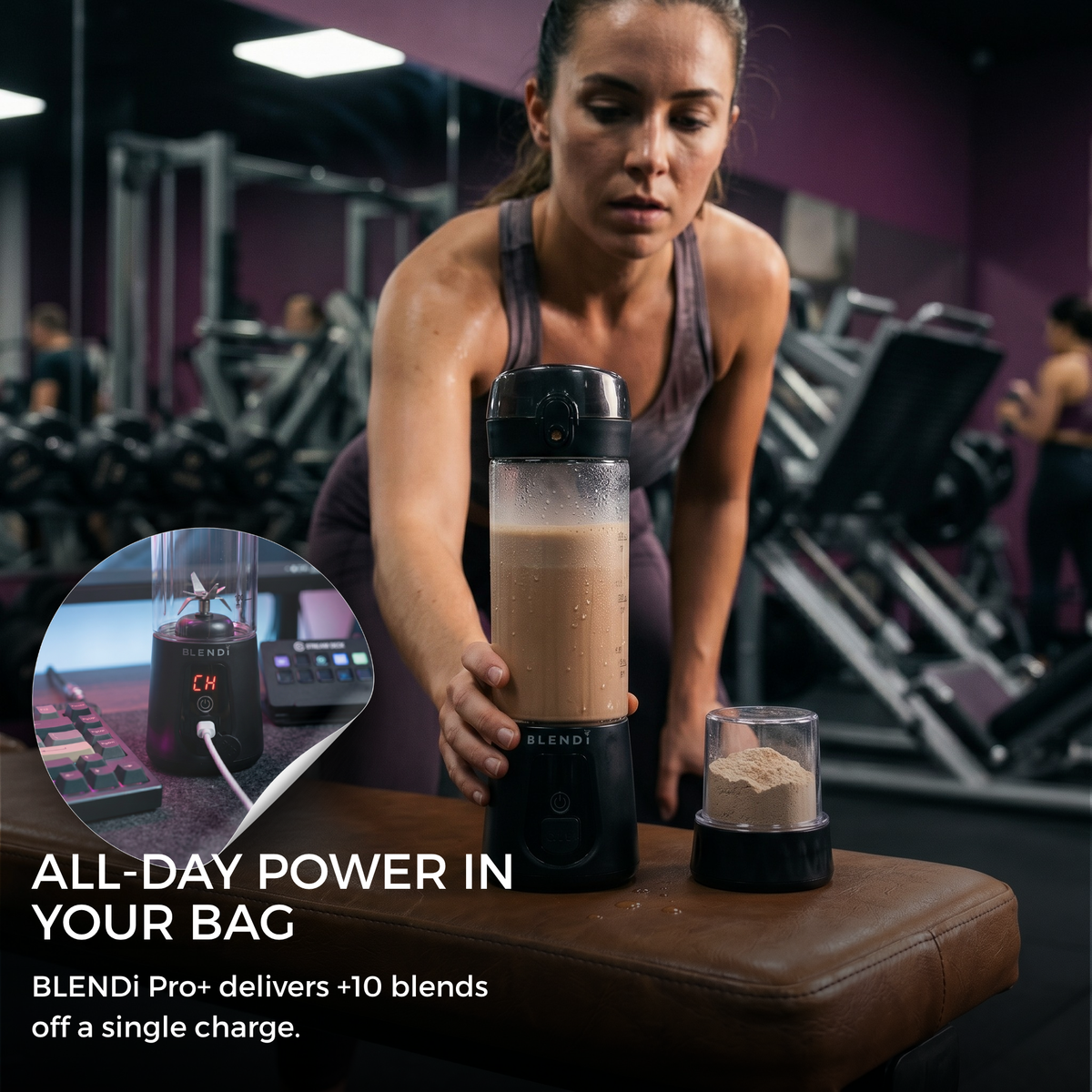 BLENDi Pro+ 17 oz Portable Blender | EPIC Kitchen Pick