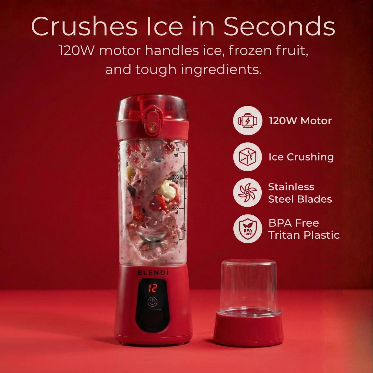 BLENDi Pro+ 17 oz Portable Blender | EPIC Kitchen Pick